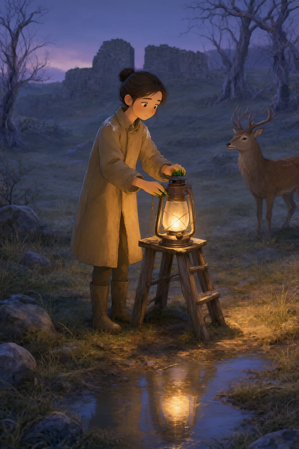 The Lamp That Walked
