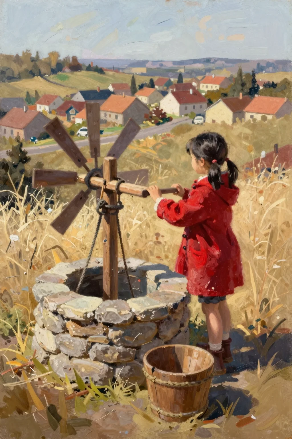 The Well That Only Answered Questions