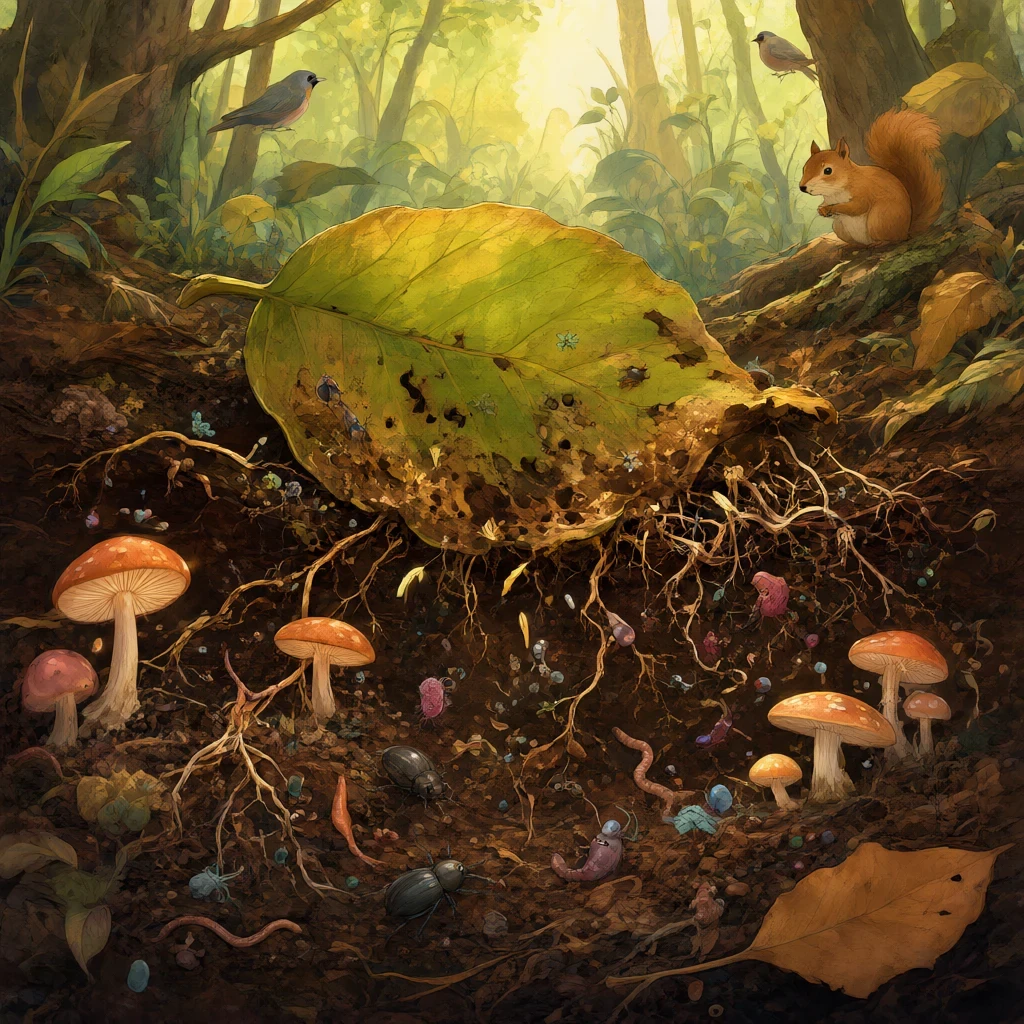 The Forest Under One Leaf