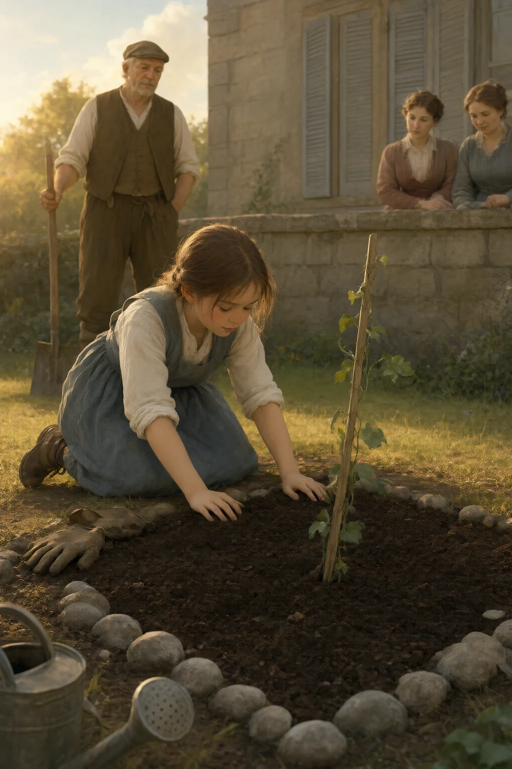 The Pea That Grew a Palace Garden