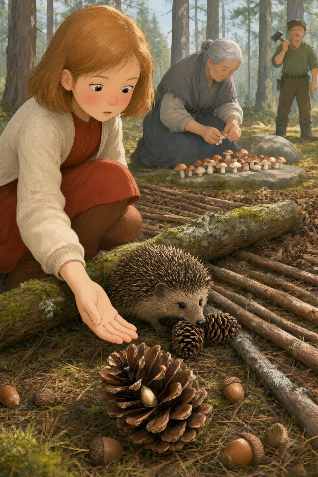 The Hedgehog Who Cleaned the Forest