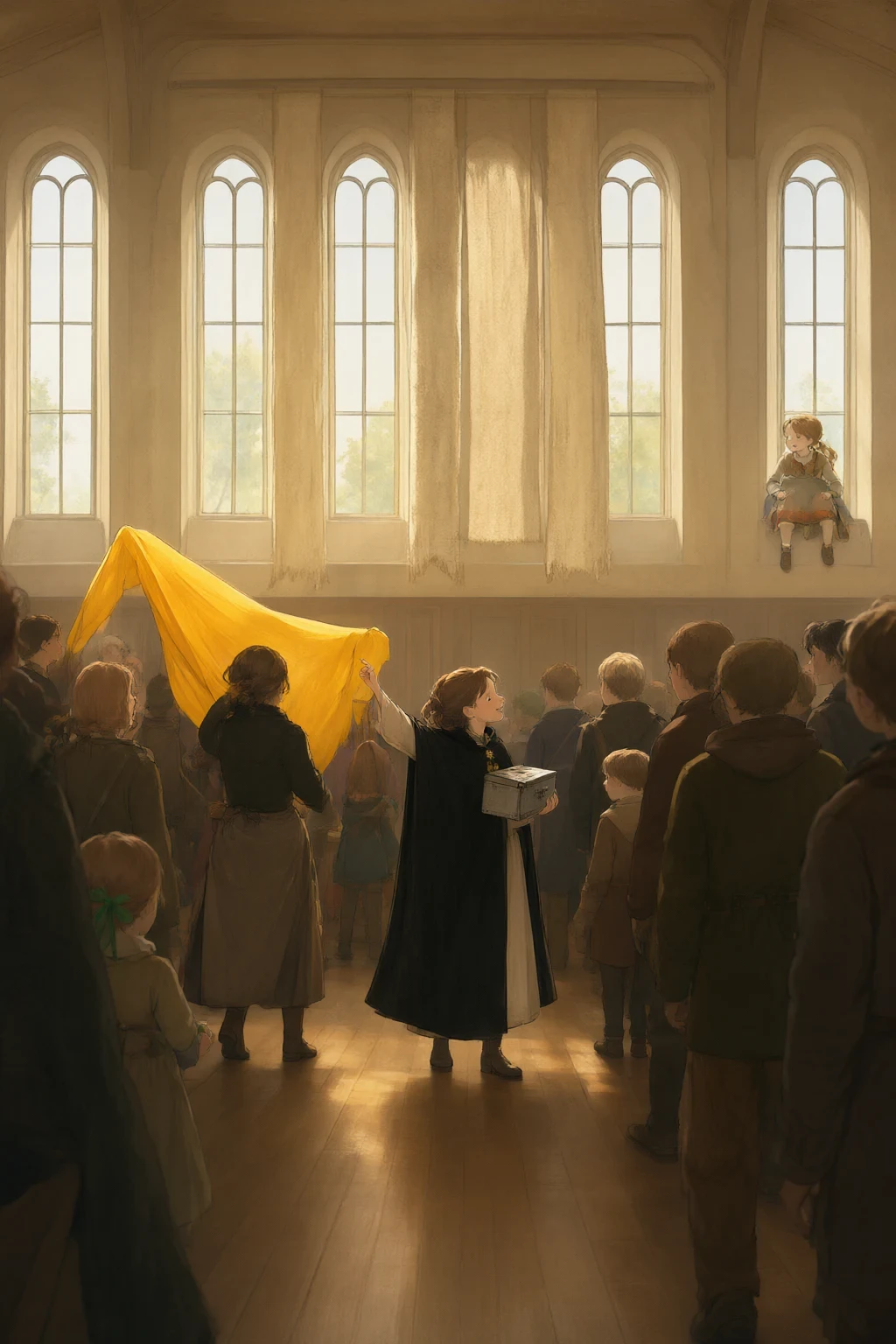 The Procession in a Cold Wind