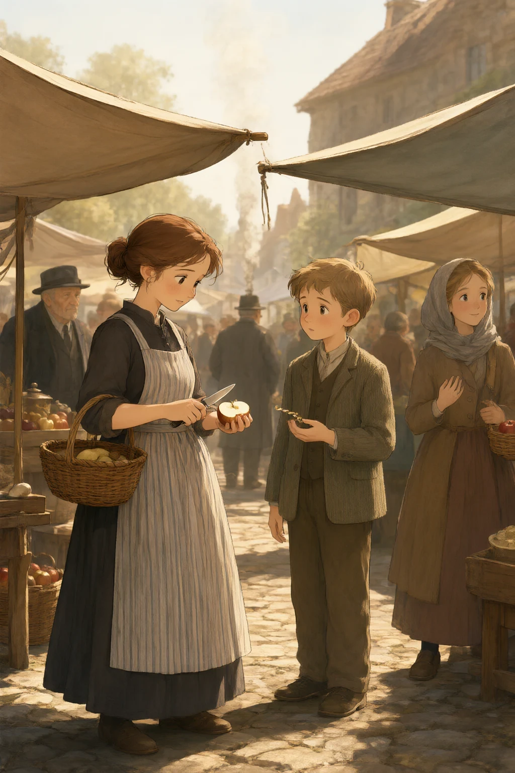 The Apple at the Market