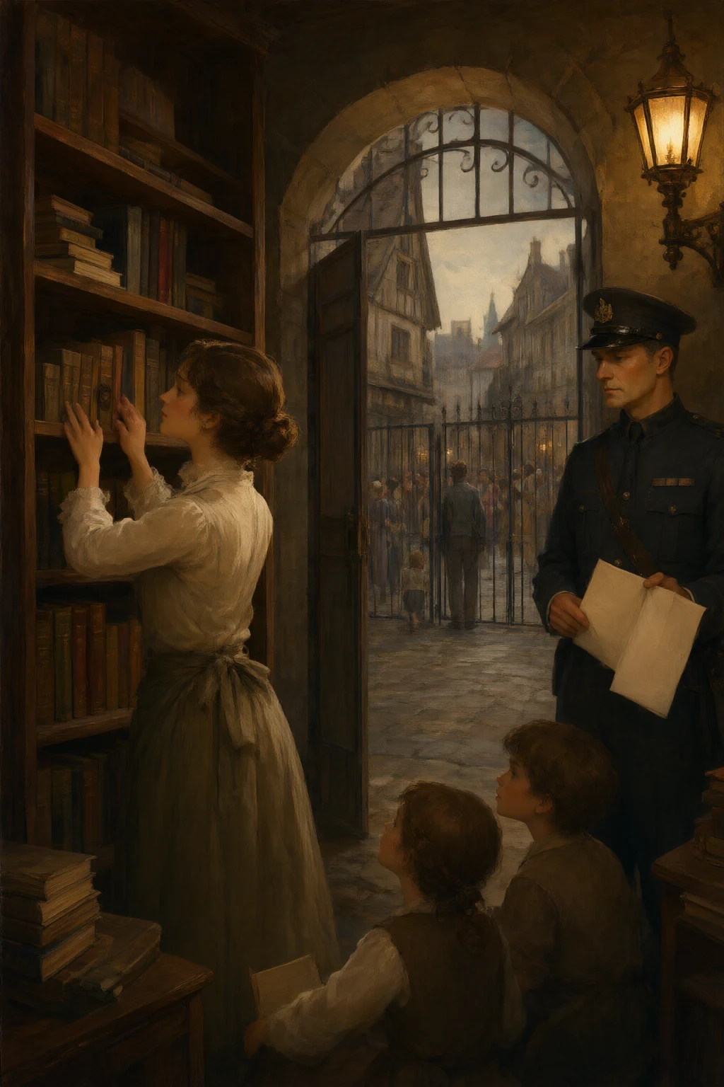 The Prisoner Who Built the Library