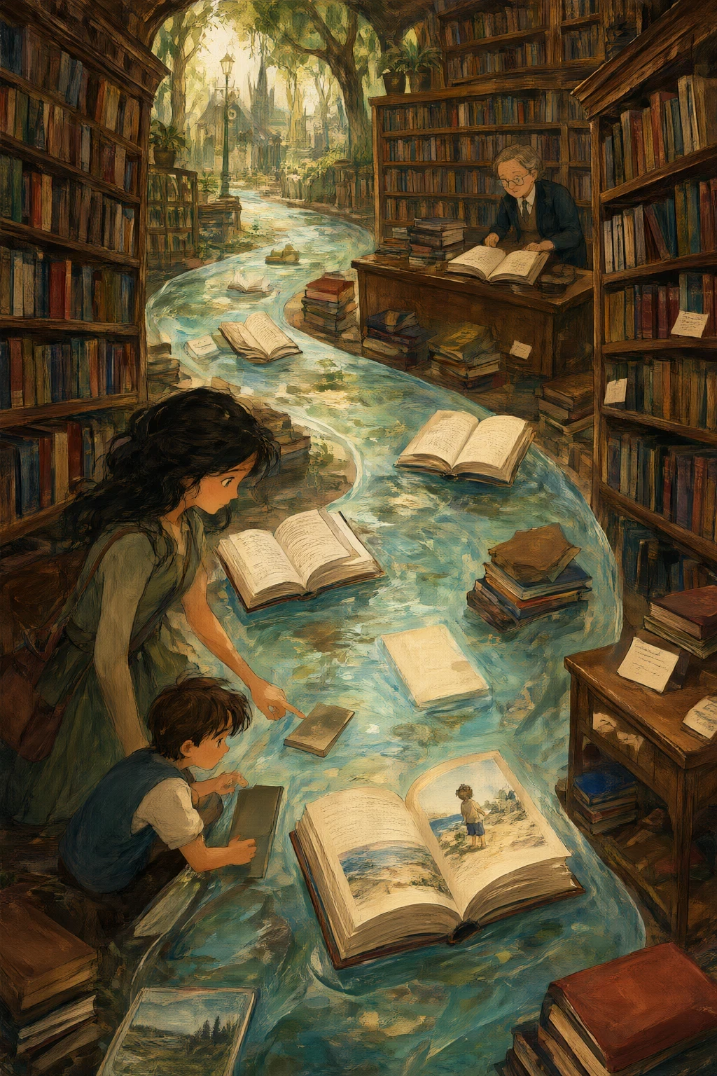 The Library Card for the River