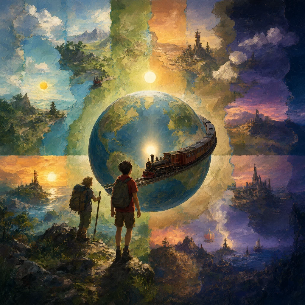 The Map with Twelve Noons