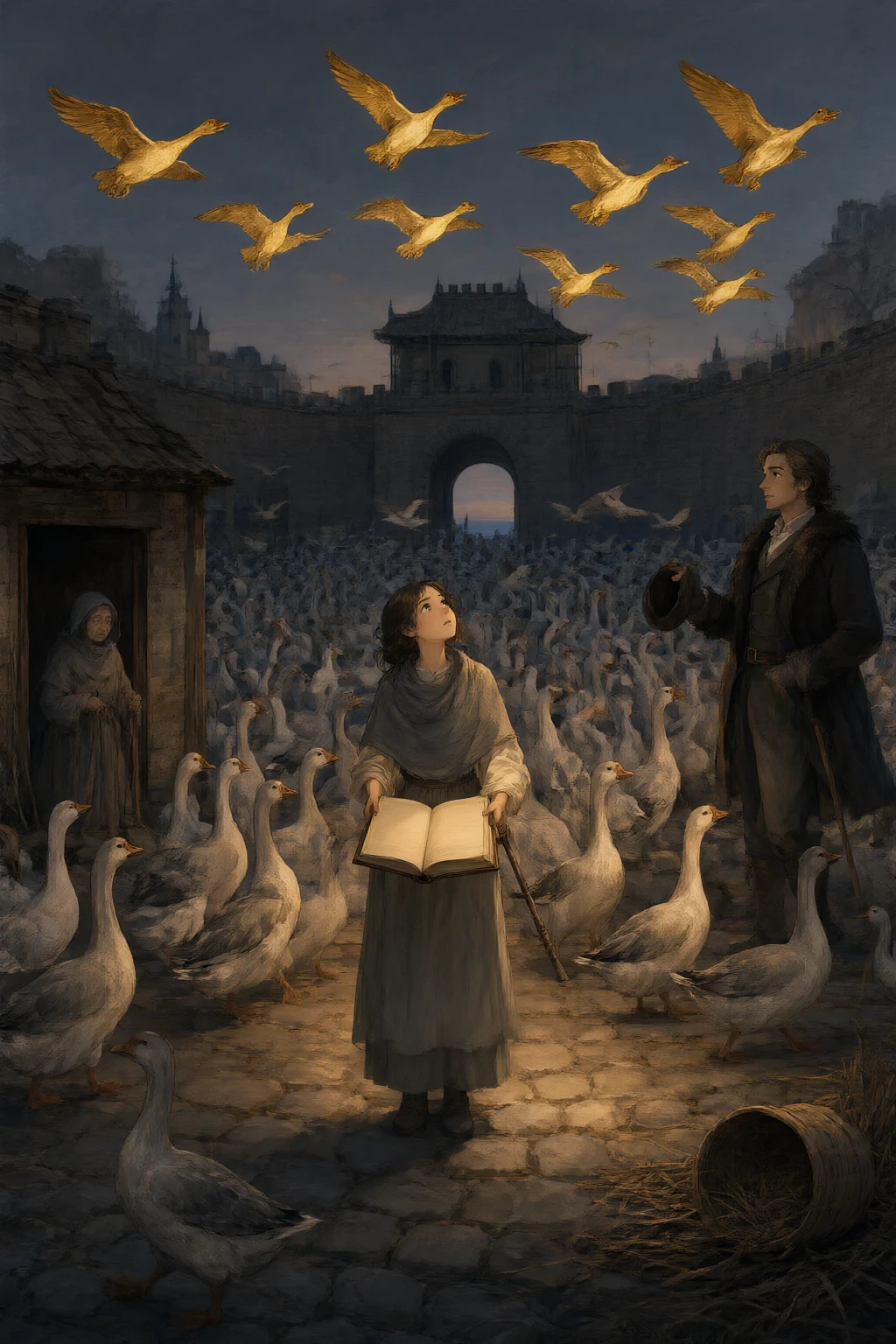 The Goose Girl Who Kept Her Post
