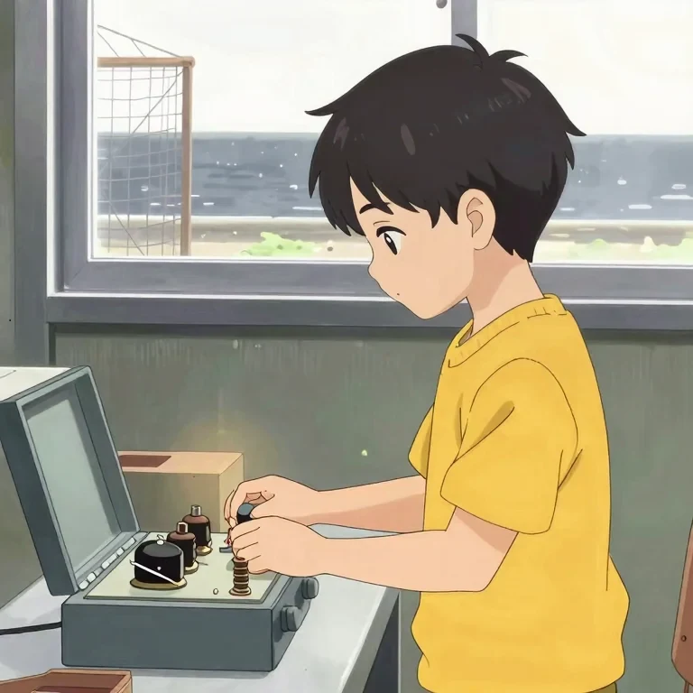 The Boy Who Mended the Radio