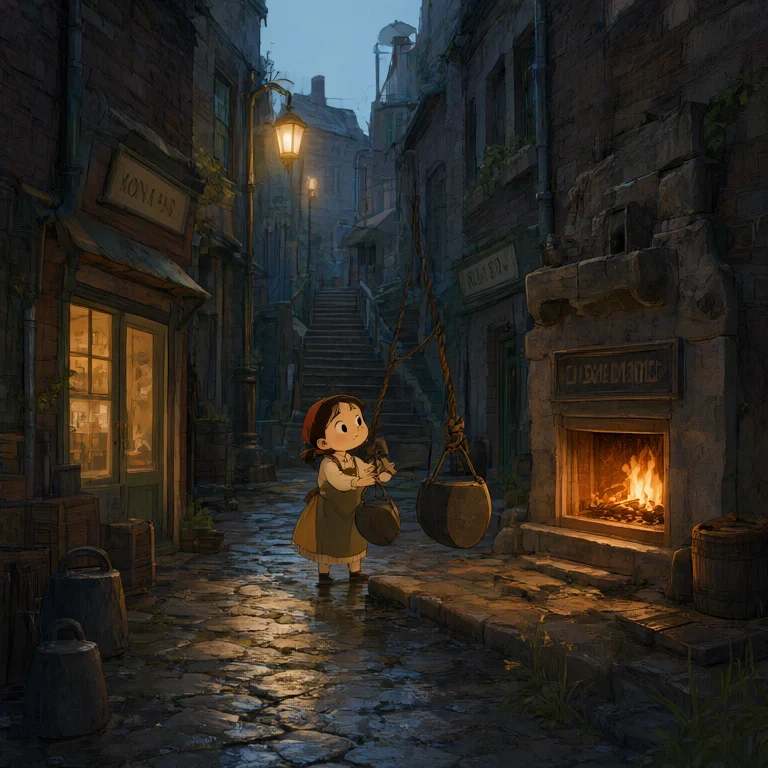 The Scale House at Dusk