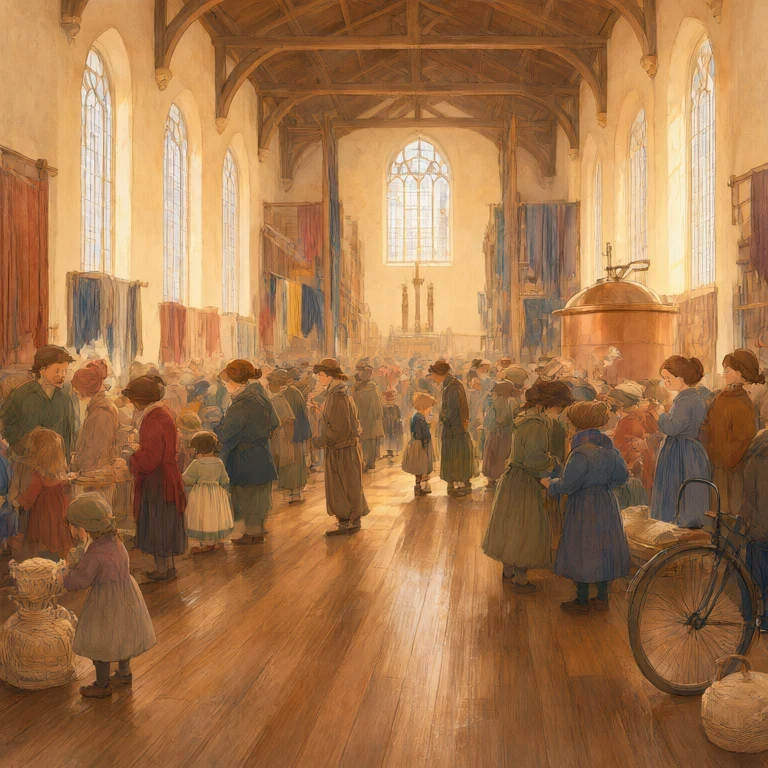 The Procession in a Cold Wind