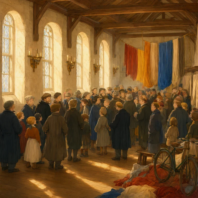 The Procession in a Cold Wind