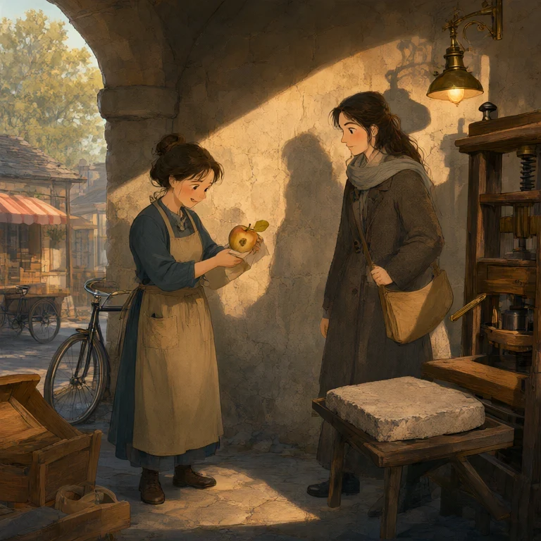 The Apple at the Market
